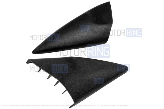 Внутренние глухие уголки под зеркала с электроприводом для Лада Калина