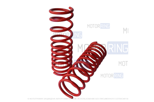 Пружины задней подвески ППРЗ с занижением 70мм для ВАЗ 2108-21099, 2113-2115_1