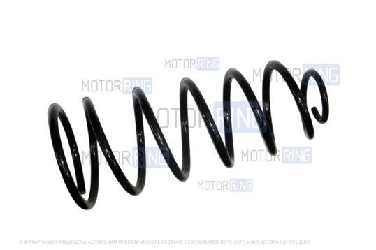 Пружина передней подвески ПТИМАШ 1118 без занижения для Лада Калина_1