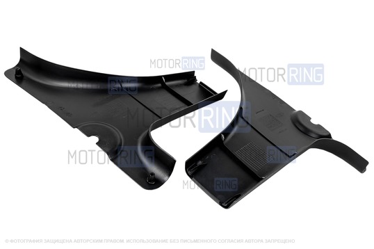 Нижние облицовки центральных стоек для Лада Калина 2, Гранта, Гранта FL