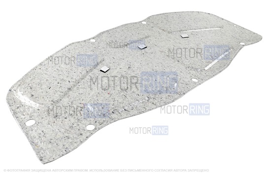 Обивка капота (фольга) с крепежом для Лада Ларгус FL