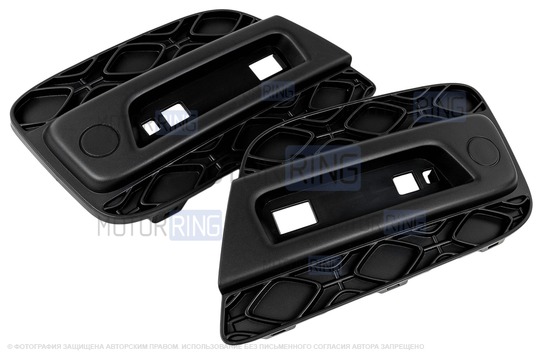 Накладки заднего бампера для Рено Сандеро Степвей с 2014 г.в.