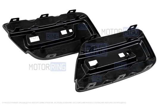 Накладки заднего бампера для Рено Сандеро Степвей с 2014 г.в.