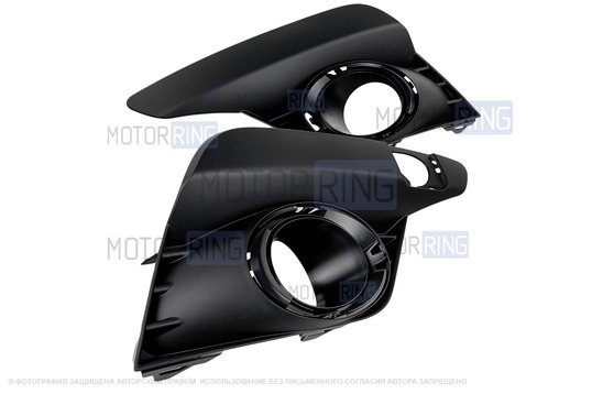 Облицовки противотуманных фар для Renault Logan 2, Sandero 2 с 2018 г.в.