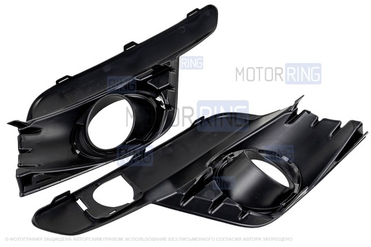 Облицовки противотуманных фар для Renault Logan 2, Sandero 2 с 2018 г.в.