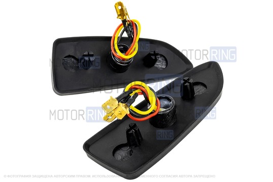 LED желтые повторители поворотника Мультиплазма для ВАЗ 2104, 2105, 2107