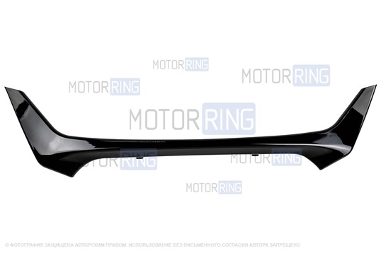 Молдинг консоли панели приборов (ласточка) Черный лак для Лада Веста