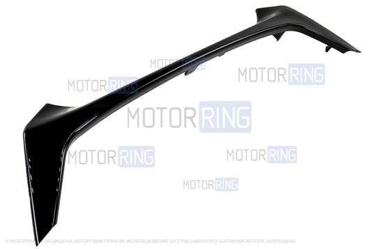 Молдинг консоли панели приборов (ласточка) Черный лак для Лада Веста