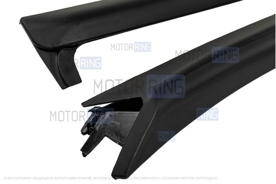 Окантовки ветрового окна (лобового стекла) боковые для ВАЗ 2110-2112, Лада Приора