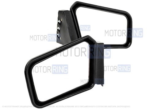 Комплект боковых зеркал ГрандРиал с Эконом приводом для ВАЗ 2104, 2105, 2107