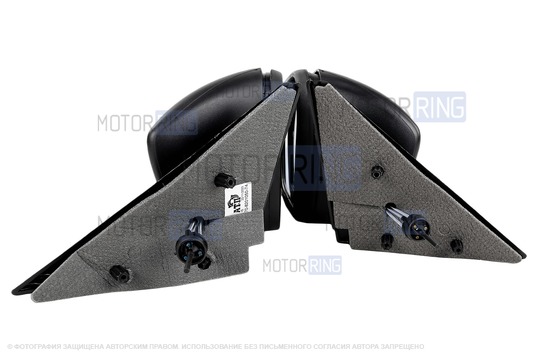 Боковые механические зеркала АТП в стиле Гранты адаптированные для ВАЗ 2110-2112, Лада Приора