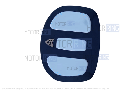 Диодный передний плафон освещения салона (черный) с сенсорной кнопкой включения для Лада Калина, Калина 2, Гранта_1