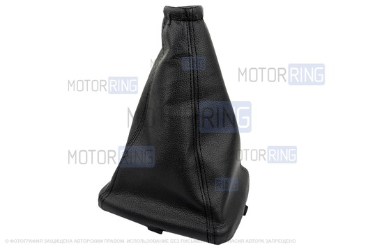 Чехол рычага КПП черный для Лада Калина_1