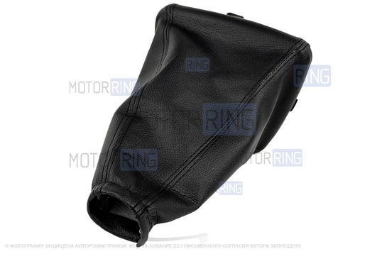 Чехол рычага КПП черный для Лада Калина