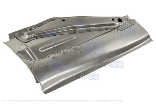 Усилитель брызговика (лонжерона) нижний правый для ВАЗ 2108-21099, 2113-2115