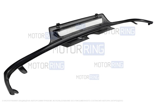 ДефектING! Решетка радиатора Галант-Москва с сеткой для ВАЗ 2110, 2111, 2112 (имеются заломы)