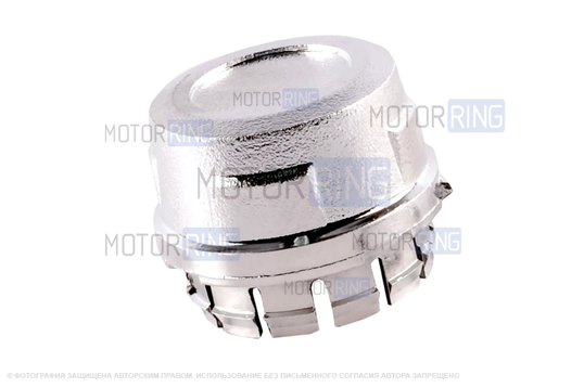 Заглушка ступицы колеса ПТИМАШ образца 2108 Хром для ВАЗ 2108-21099, 2110-2112, 2113-2115, Лада Приора, Калина, Калина 2, Гранта, Гранта FL_1