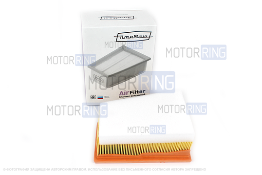 Воздушный фильтр ПТИМАШ образца 2015 года для Лада Ларгус, Renault Duster, Logan, Megane, Sandero, Nissan Almera G15_1