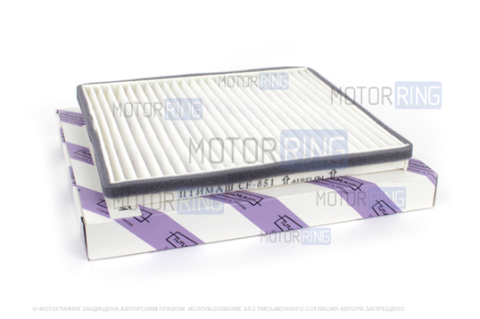 Салонный фильтр ПТИМАШ под кондиционер Halla для Лада Приора_1