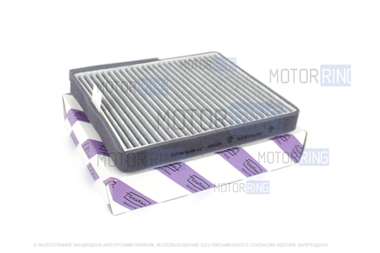 Угольный салонный фильтр ПТИМАШ под кондиционер Panasonic для Лада Приора_1