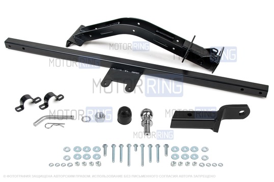 Фаркоп Berg F.6017.003 с шаром типа Е (900кг) под бампер Урбан для Лада 4x4, Нива Легенд_1