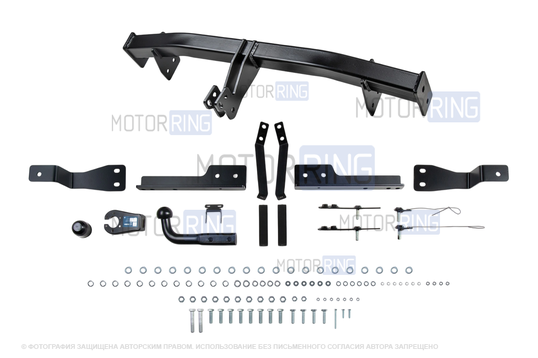 Фаркоп Berg F.0914.001 с шаром типа A (1500кг) для Chery Tiggo 9 с 2024 г.в._1