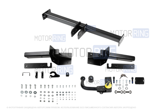 Фаркоп Berg F.0919.003 с шаром типа VM (1500кг) для Jetour X70 Plus, X90 Plus с 2023 г.в._1