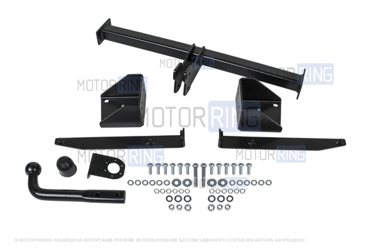 Фаркоп Berg F.1811.001 с шаром типа A (1500кг) для Ford Focus 2, 3 седан 2005-2019 г.в._1