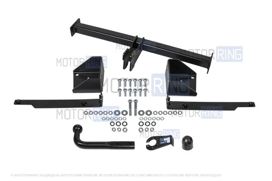 Фаркоп Berg F.1812.001 с шаром типа A (1500кг) для Ford Focus 2, 3 хэтчбек 2005-2019 г.в._1