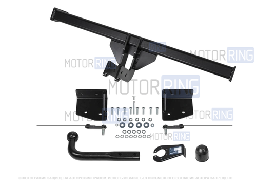 Фаркоп Berg F.1912.001 с шаром типа A (1500кг) для Geely Coolray 2020-2024 г.в., Belgee X50 с 2023 г.в._1