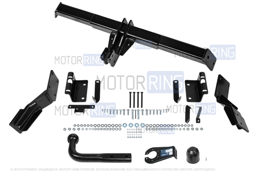 Фаркоп Berg F.2317.001 с шаром типа A (2000кг) для Hyundai Santa Fe 2006-2012 г.в._1