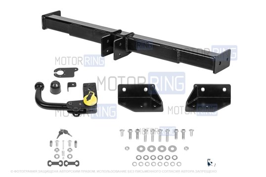 Фаркоп Berg F.3211.003 с шаром типа VM (2500кг) для Lexus RX 200t, 300, 350 с 2015 г.в._1