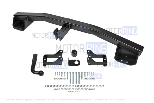 Фаркоп Berg F.4013.001 с шаром типа A (2000кг) для Mitsubishi Outlander 2012-2022 г.в._1