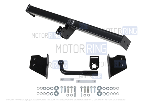 Фаркоп Berg F.4111.001 с шаром типа А (1500кг) для Nissan Qashqai с 2006 г.в._1