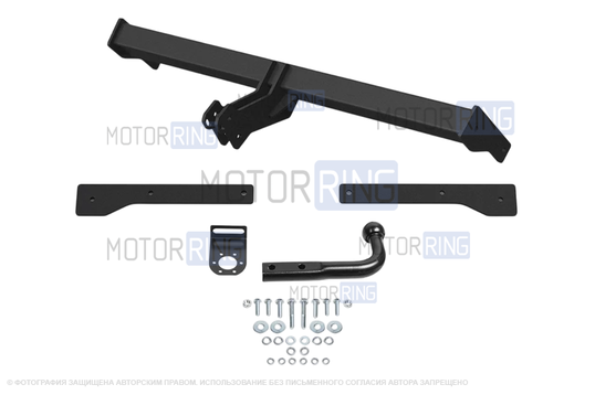 Фаркоп Berg F.5811.001 с шаром типа A (1500кг) для Volkswagen Taos с 2021 г.в._1