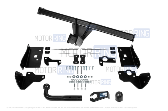 Фаркоп Berg F.6111.001 с шаром типа A (1500кг) для Changan CS55 Plus с 2022 г.в._1