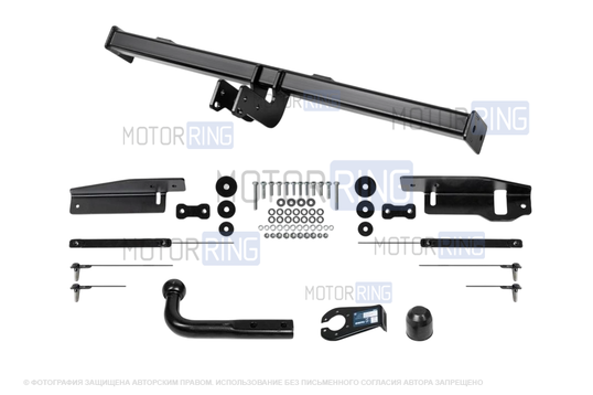 Фаркоп Berg F.6112.001 с шаром типа A (1500кг) для Changan CS35 Plus с 2022 г.в._1