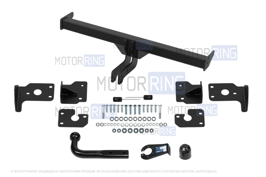 Фаркоп Berg F.6113.001 с шаром типа A (1500кг) для Changan Uni-K с 2022 г.в._1