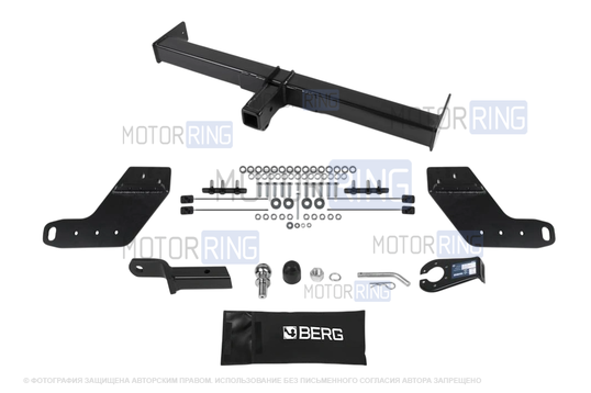 Фаркоп Berg F.6116.002 с шаром типа E (3500кг) для Changan Hunter Plus с 2023 г.в._1