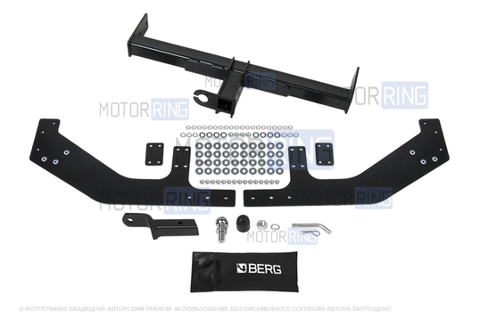 Фаркоп Berg F.6212.001 с шаром типа E (2000кг) для Газель Некст с 2013 г.в., Газель NN с 2021 г.в., ГАЗ 330202 с 2010 г.в._1