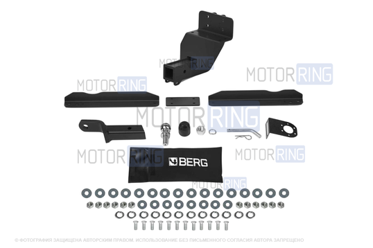 Фаркоп Berg F.6213.001 с шаром типа E (2000кг) для Gazelle Sobol с 2010 г.в._1