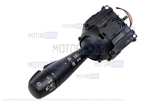 Комплект подключения ПТФ Sal-Man 65W с подрулевым переключателем и рамками для Лада Веста NG Кросс