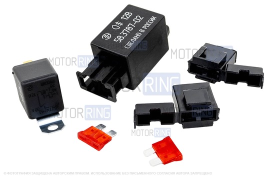 Комплект подключения ПТФ Sal-Man 65W с подрулевым переключателем и рамками для Лада Веста NG Кросс