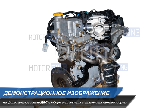 Двигатель ВАЗ 21126 (на новом блоке) без впускного и выпускного коллектора для Лада Гранта, Гранта FL, Калина, Калина 2, Приора_1