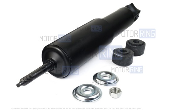 Масляный амортизатор передней подвески KYB Premium (Каяба) для ВАЗ 2101-2107, Лада 4х4 (Нива) до 2010 г.в._1