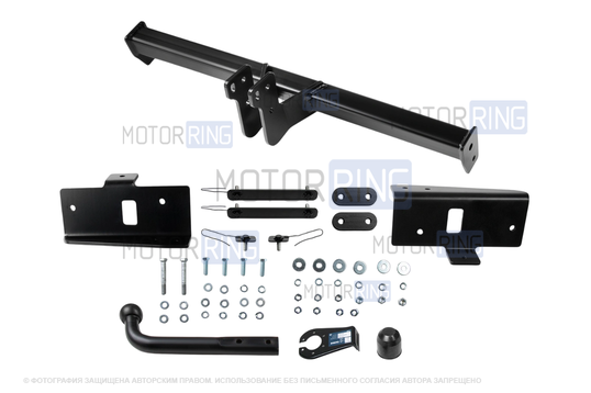 Фаркоп Berg F.9012.001 с шаром типа A (750кг) для GAC GS3 с 2024 г.в._1