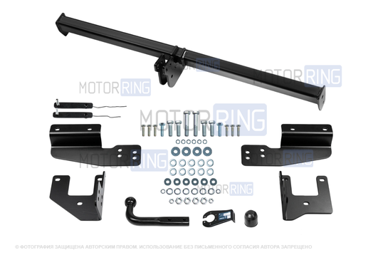Фаркоп Berg F.9311.001 с шаром типа A (1000кг) для Dongfeng Shine, Shine GS Sport, Shine GS Premium Sport с 2024 г.в._1