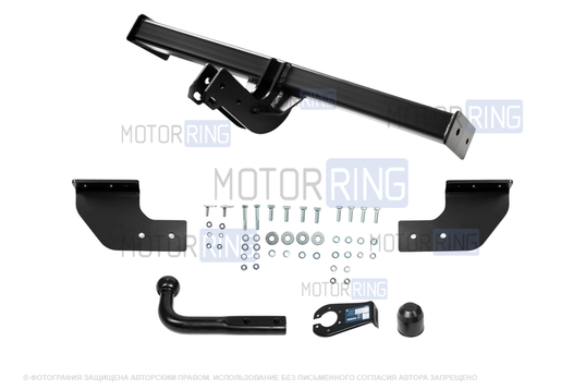 Фаркоп Berg F.9415.001 с шаром типа A (1500кг) для Haval H3 с 2024 г.в._1