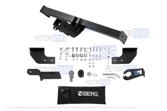 Фаркоп Berg F.9415.002 с шаром типа E (1500кг) для Haval H3 с 2024 г.в._1