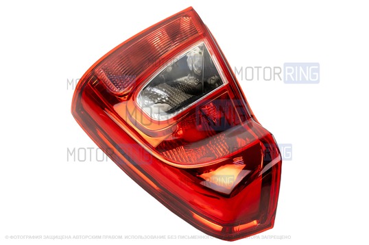 Аналоговый задний правый фонарь нового образца для Renault Logan